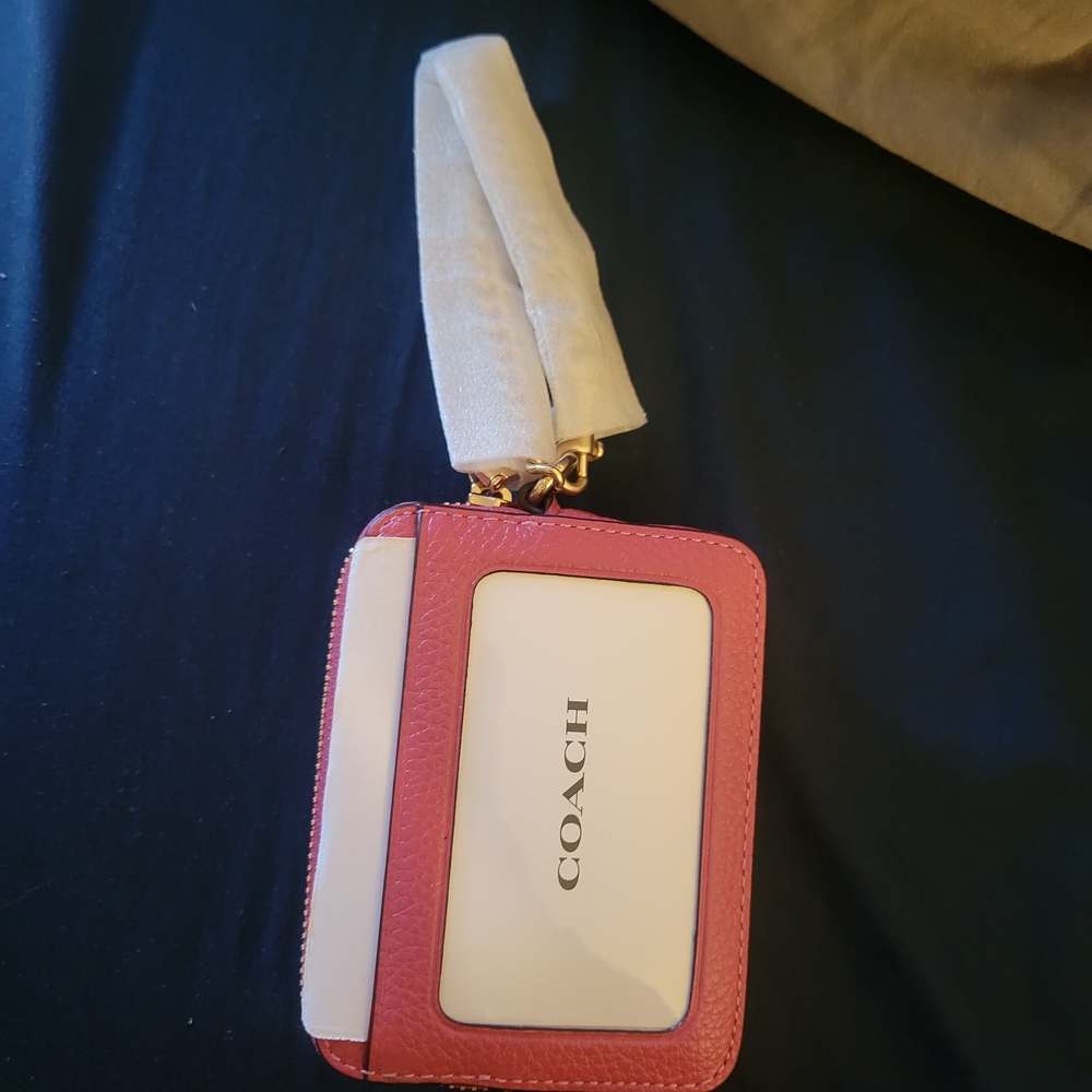 Coach Pink Wristlet
